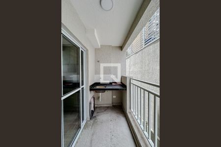 Varanda da Sala de apartamento para alugar com 2 quartos, 45m² em Vila Clementino, São Paulo
