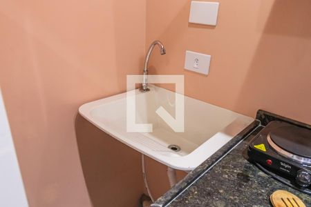 Sala/Cozinha de apartamento para alugar com 1 quarto, 22m² em Vila do Conde, Barueri