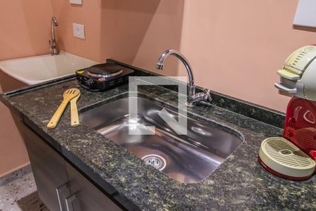 Sala/Cozinha de apartamento para alugar com 1 quarto, 22m² em Vila do Conde, Barueri