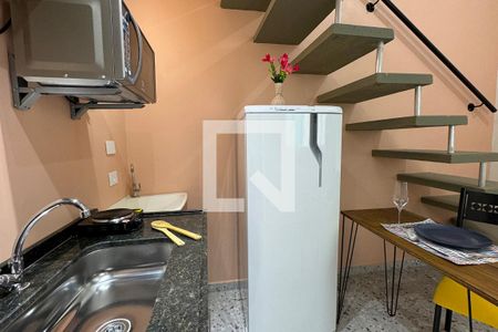 Studio para alugar com 24m², 1 quarto e sem vagaCozinha