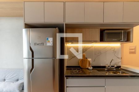 Studio para alugar com 30m², 1 quarto e sem vagaCozinha