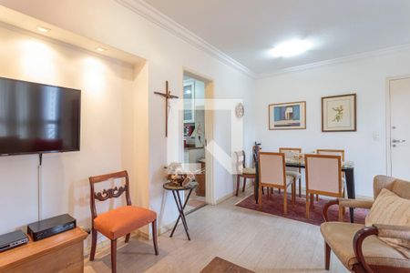Sala de apartamento à venda com 3 quartos, 77m² em Vila Olímpia, São Paulo