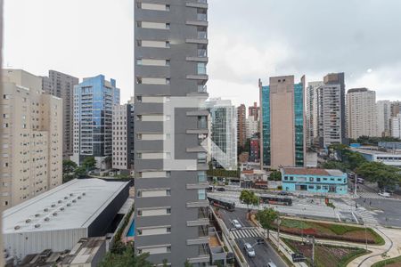 Vista da Varanda Sala de apartamento à venda com 3 quartos, 77m² em Vila Olímpia, São Paulo