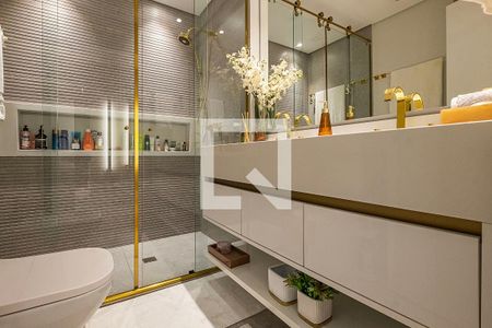 Apartamento à venda com 112m², 2 quartos e 2 vagasSuíte 1 - Banheiro