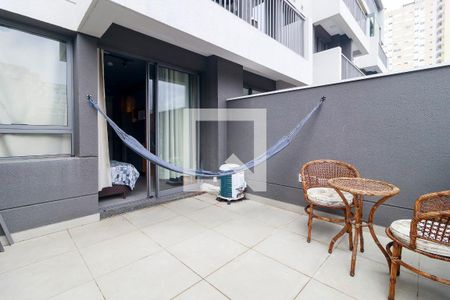 Varanda de apartamento para alugar com 1 quarto, 38m² em Santo Amaro, São Paulo
