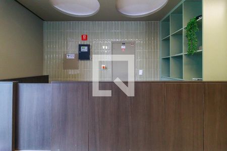 Hall Social de apartamento para alugar com 1 quarto, 38m² em Santo Amaro, São Paulo