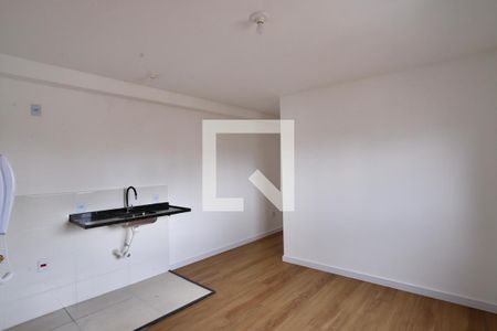 Sala/Cozinha de apartamento à venda com 2 quartos, 37m² em Quarta Parada, São Paulo