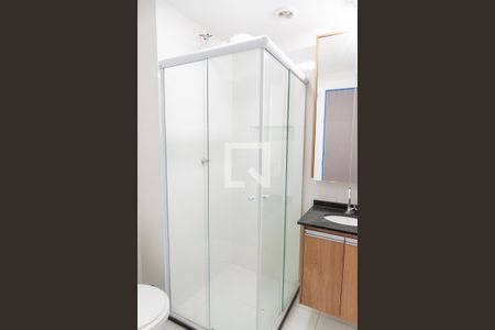 Banheiro de apartamento à venda com 1 quarto, 27m² em Vila Dom Pedro I, São Paulo