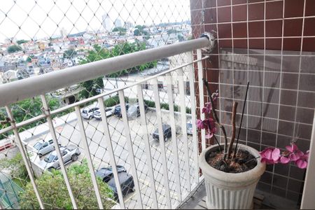 Apartamento à venda com 60m², 3 quartos e 1 vagaDetalhe - Varanda da Sala