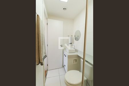 Banheiro da Suíte de apartamento para alugar com 1 quarto, 29m² em Vila Guilherme, São Paulo