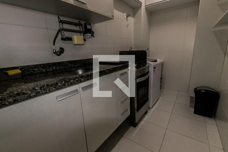 Apartamento para alugar com 55m², 1 quarto e 2 vagas Apartamento para alugar com 55m², 1 quarto e 2 vagasCozinha