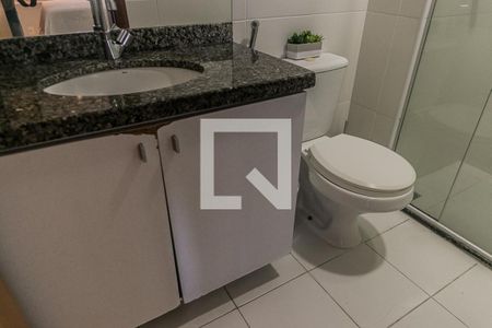 Apartamento para alugar com 55m², 1 quarto e 2 vagas Apartamento para alugar com 55m², 1 quarto e 2 vagasBanheiro