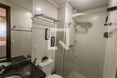 Apartamento para alugar com 55m², 1 quarto e 2 vagas Apartamento para alugar com 55m², 1 quarto e 2 vagasBanheiro