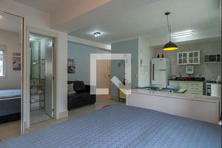 Studio para alugar com 47m², 1 quarto e 1 vagaQuarto