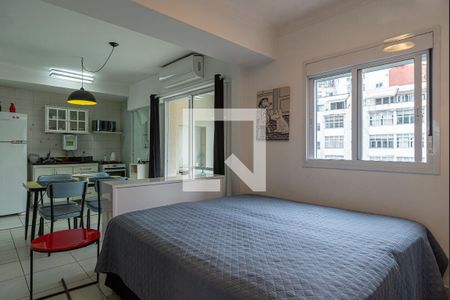 Studio para alugar com 47m², 1 quarto e 1 vagaQuarto