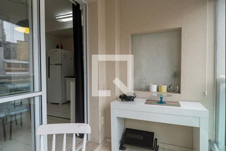 Varanda da Sala de kitnet/studio para alugar com 1 quarto, 47m² em Consolação, São Paulo