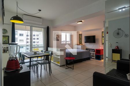 Sala de kitnet/studio para alugar com 1 quarto, 47m² em Consolação, São Paulo