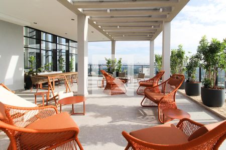 Studio à venda com 32m², 1 quarto e sem vagaÁrea comum - Churrasqueira