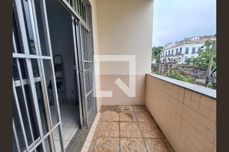 Varanda de apartamento à venda com 3 quartos, 93m² em Glória, Rio de Janeiro