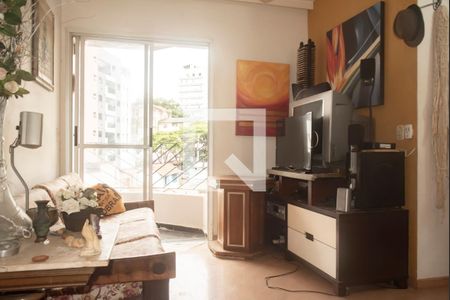 Sala de apartamento à venda com 2 quartos, 56m² em Chácara Inglesa, São Paulo