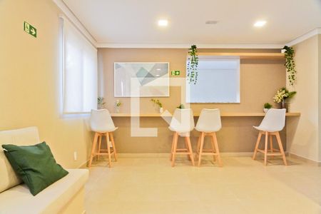 Apartamento para alugar com 33m², 2 quartos e sem vagaÁrea comum - Salão de festas