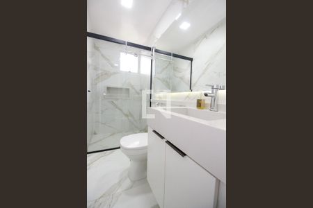 Apartamento à venda com 107m², 2 quartos e 1 vagaBanheiro da Suíte