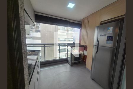 Cozinha de apartamento à venda com 1 quarto, 30m² em Pinheiros, São Paulo