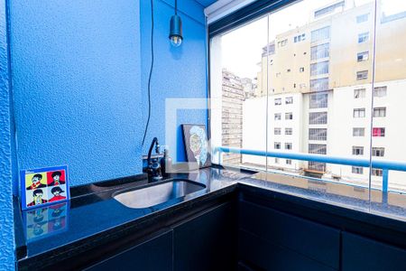 Studio para alugar com 38m², 1 quarto e 1 vagaVaranda/Cozinha