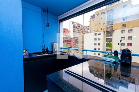 Studio para alugar com 38m², 1 quarto e 1 vagaVaranda/Cozinha