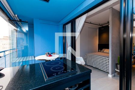 Studio para alugar com 38m², 1 quarto e 1 vagaVaranda/Cozinha
