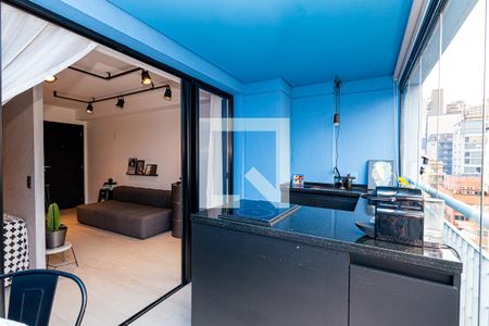 Studio para alugar com 38m², 1 quarto e 1 vagaVaranda/Cozinha