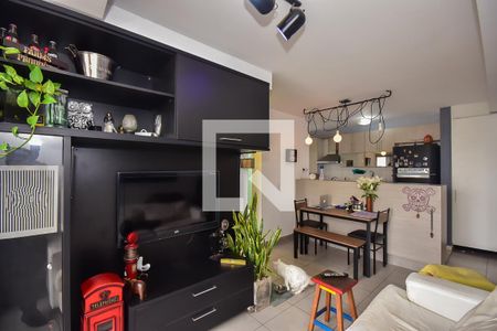 Sala de apartamento para alugar com 2 quartos, 58m² em Parque Reboucas, São Paulo