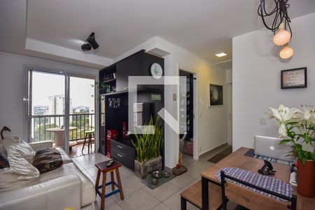 Sala de apartamento para alugar com 2 quartos, 58m² em Parque Reboucas, São Paulo