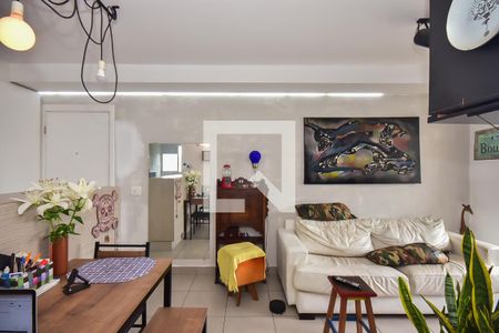 Sala de apartamento para alugar com 2 quartos, 58m² em Parque Reboucas, São Paulo