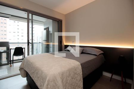 Sala/Quarto de kitnet/studio para alugar com 1 quarto, 25m² em Pinheiros, São Paulo