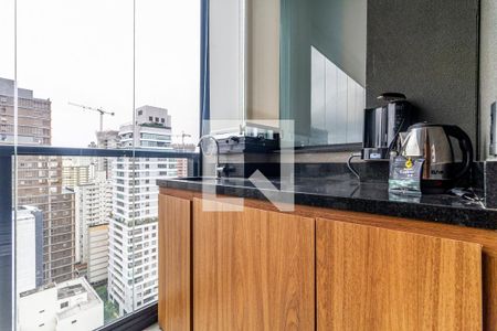 Varanda de apartamento para alugar com 1 quarto, 34m² em Pinheiros, São Paulo