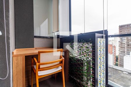 Varanda de apartamento para alugar com 1 quarto, 34m² em Pinheiros, São Paulo