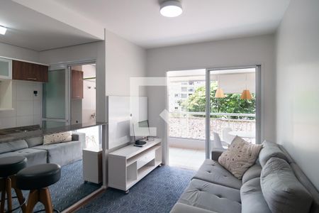 Sala de apartamento à venda com 1 quarto, 50m² em Cerqueira César, São Paulo