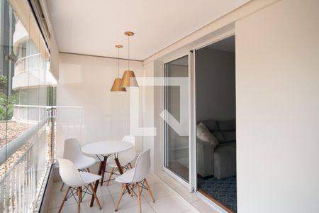 Varanda de apartamento à venda com 1 quarto, 50m² em Cerqueira César, São Paulo