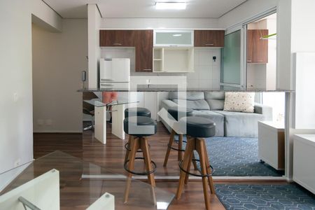 Sala de apartamento à venda com 1 quarto, 50m² em Cerqueira César, São Paulo