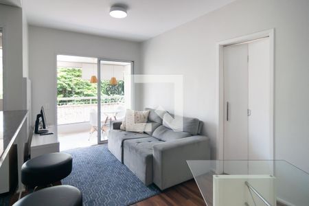 Sala de apartamento à venda com 1 quarto, 50m² em Cerqueira César, São Paulo