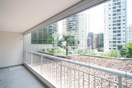 Varanda - Sala de apartamento à venda com 1 quarto, 58m² em Cerqueira César, São Paulo