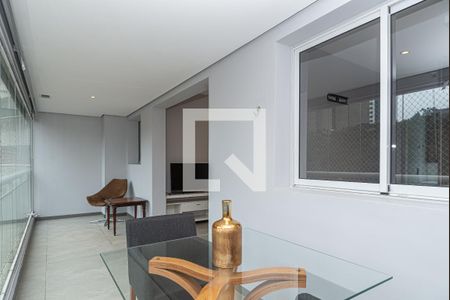 Varanda da Sala de apartamento para alugar com 1 quarto, 58m² em Cerqueira César, São Paulo