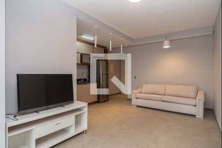 Sala de apartamento para alugar com 1 quarto, 58m² em Cerqueira César, São Paulo