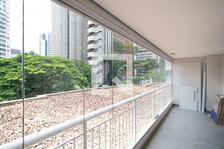 Varanda - Sala de apartamento à venda com 1 quarto, 58m² em Cerqueira César, São Paulo