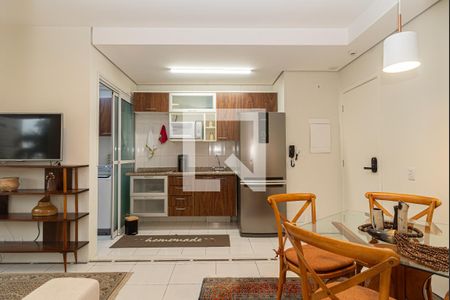 Sala de apartamento para alugar com 1 quarto, 60m² em Cerqueira César, São Paulo