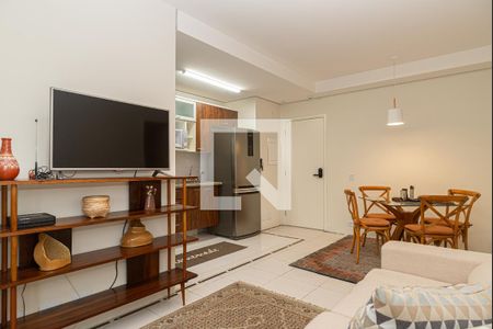 Sala de apartamento para alugar com 1 quarto, 60m² em Cerqueira César, São Paulo