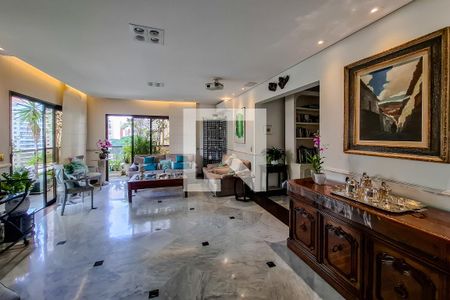 Sala de apartamento à venda com 4 quartos, 190m² em Vila Mariana, São Paulo