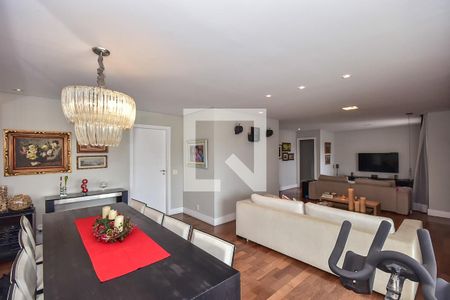 Sala de apartamento para alugar com 2 quartos, 184m² em Real Parque, São Paulo