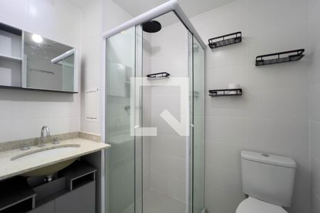 Banheiro de kitnet/studio à venda com 1 quarto, 20m² em Alto do Ipiranga, São Paulo